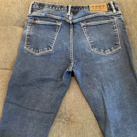 EUC Todd Snyder Straight Fit Dark Denim Jeans 32 x 30 - Picture 6 of 6